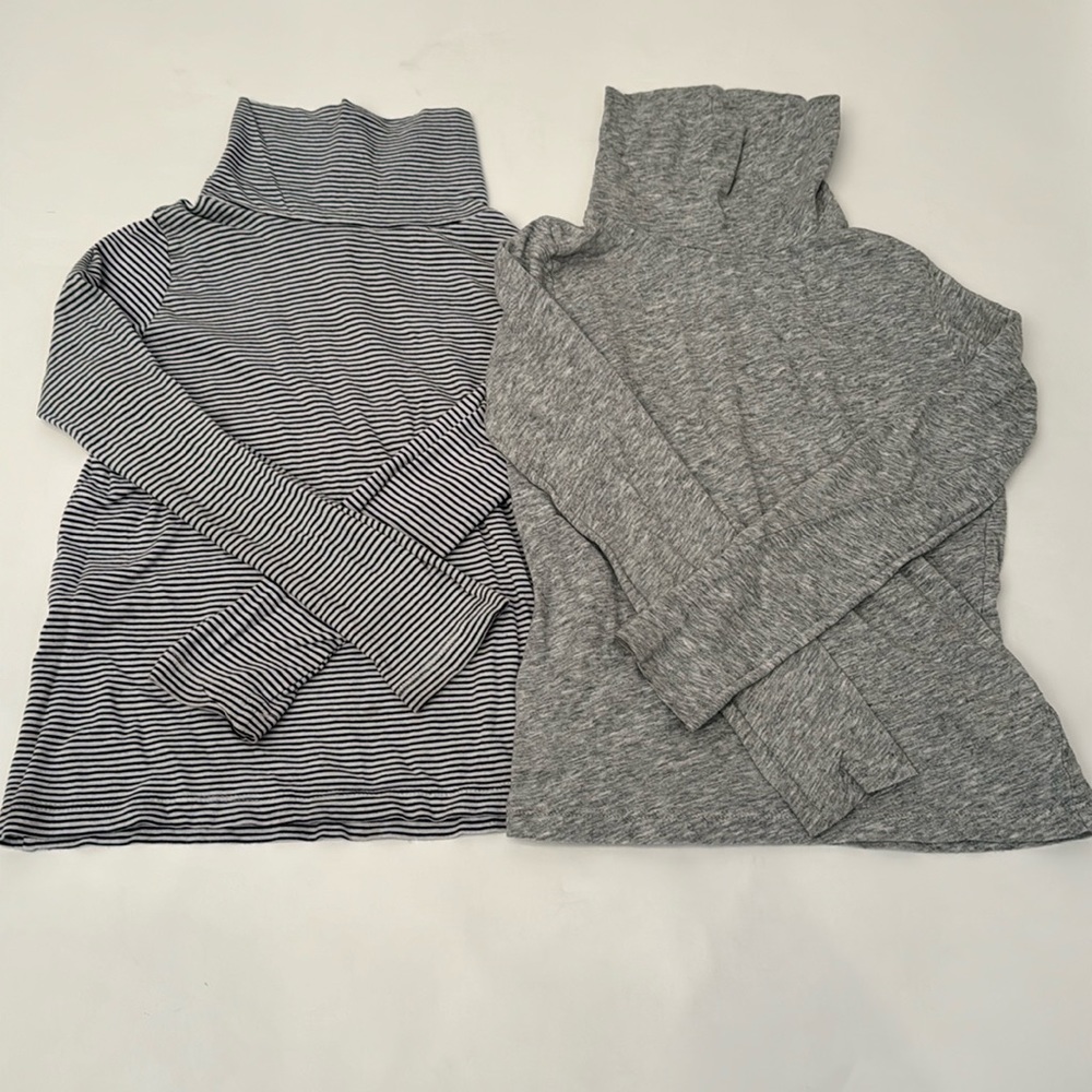 Crewcuts Girls Tissue Turtle Neck Long Sleeve Shirts - M(8-9)